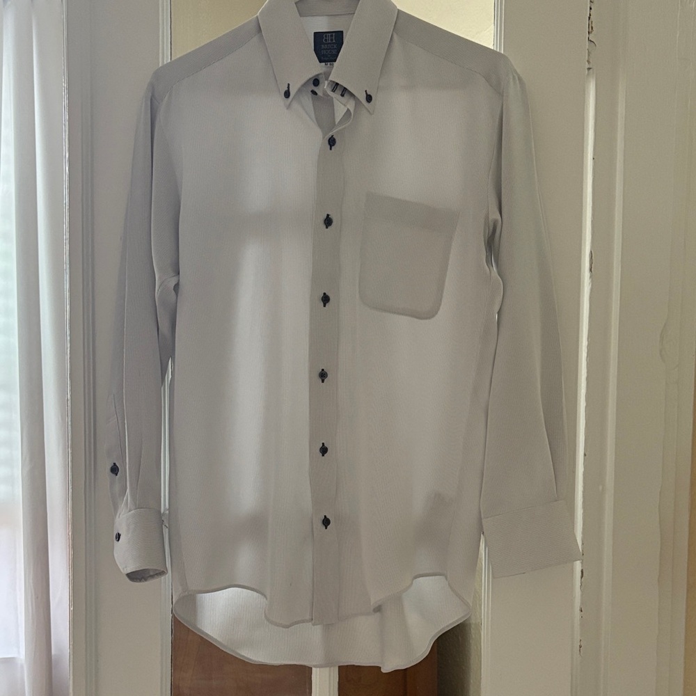 Men's Gray Dress Shirt